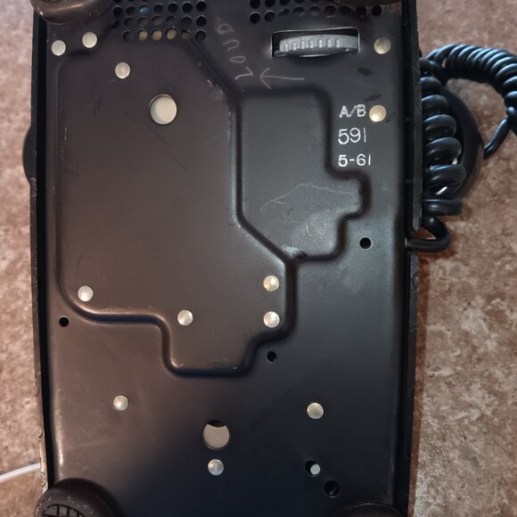 Vintage Western Electric Rotary Dial Desk Telephone. Made in The USA - Picture 3 of 4